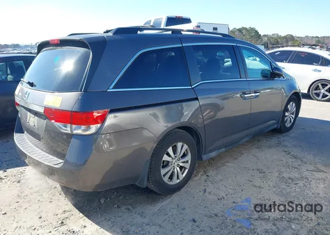 2014 Honda Odyssey Ex from USA, damaged, VIN 5FNRL5H49EB130158